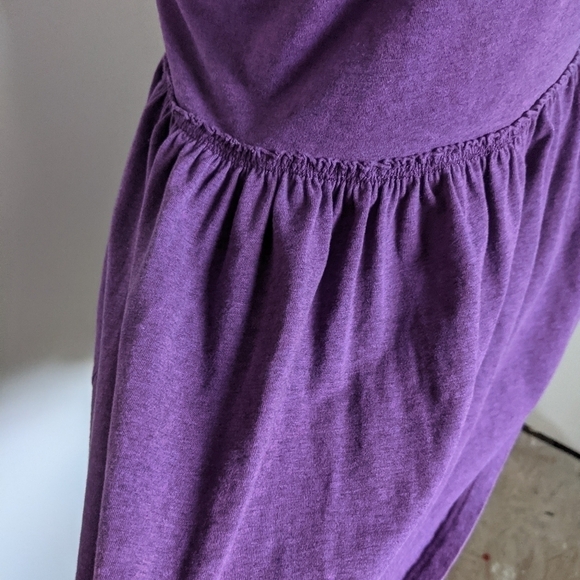 MATILDA Jane Purple Ruffle Tank Top M - Picture 3 of 10